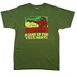 BOB MARLEY - Stand Up For Your Rights - Olive Vintage T-shirt