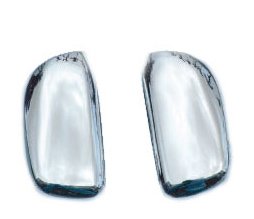 Chrome Mirror Covers Rav4 Toyota 2006-2007 Grills-Bumpers Molding-Trim