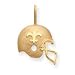 14k NFL New Orleans Saints Helmet Charm