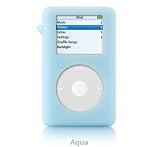 Gelz Silicone Case for iPod (4th Gen/Photo) in Aqua