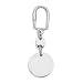 Apparel : Round Engravable Key Ring