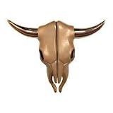 Steer Skull Bronze Door Knocker