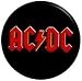 AC/DC - Logo - Large Button / Pin Image