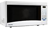 Danby DMW607W 0.6 cu. ft. Countertop Microwave Oven with 700 Cooking Watts, 10 Power Levels and Digital Clock: White