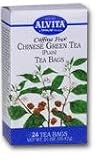 Chinese Green Tea (Caffeine Free) by Alvita - 24 Bags