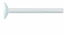 Spirella 1028496 Vorhangstange MAGIC WHITE (Universal: 90x90 / 170x75 / 90x80x90 cm)