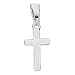 Extra Small Polished Cross Charm