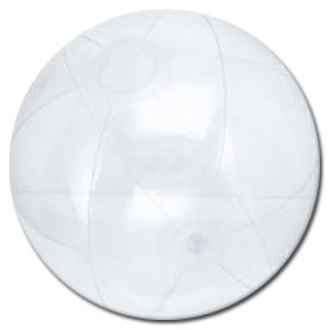 Beachballs - 16'' Clear Beach Ball