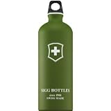 Picture of Sigg Swiss Cross Touch Aluminium Water Bottle - Green, 1 Litre