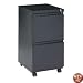 Mobile File Cabinet - Black