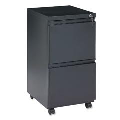 Mobile File Cabinet - Black