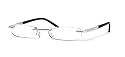 Cross Mellvile Collection Rimless Reading Glasses, 2.50