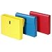 Brand Wallets | Colored Men's Wallets - Wallet With Flap, 3 1/2"Expansion, Letter, Yellow (GLW12533) Category: Expanding Files