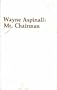Wayne Aspinall, Mr. Chairman