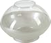 Humphrey Gas Products L6-20a Half-frosted Pyrex Globe for Gaslights #9 & 9t (L6-20)