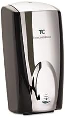 -- Autofoam Touch-Free Skin Care System, 1100 mL, Black/Chrome