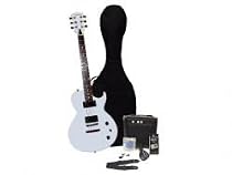 Electric Guitar Pack LP - White - Guitar and Amp