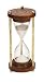 Hourglass Sand Timer Antiques Finished Nautical Brass Wood Egg Timer 7h, 3w