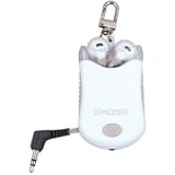 Portable Earbuds with Case and Built-In LED Flashlight