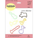 bandz 24pk music shapes  more detail click!