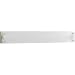 Progress Lighting P7212-09EB 36-Inch Flat Glass Bath Fixture Linear Fluorescent, Brushed Platinum