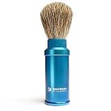 Baxter of California - Pure Badger Hair Travel Aluminum Shave Brush