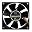 サイズ 12cmケースFAN 25mm厚 回転数:1000rpm±10% ノイズと風量:15.8dBA/38.9CFM SA1225FDB12L
