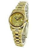 Jules Jurgensen Classic Ladies Watch With Diamond Dial 7185