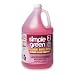 Simple Green Products - Bathroom Cleaner Concentrate, 1 gallon, Pink - Sold as 1 EA - Building Bathroom Cleaner Concentrate is specifically formulated for cleaning scale and scum types of soils typically found on hard bathroom surfaces. Concentrated formula offers economical dilution and does not contain fragrance or volatile organic ingredients that can adversely impact indoor air quality. Pink color makes it easily identified when diluted into secondary containers. Nontoxic, biodegradable, non