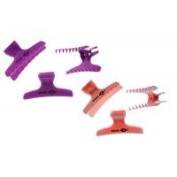 Large Butterfly Clamps – Pink (Pk of 12)