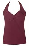 Merlot Plus Size Sweetheart Halter Tankini Top - Plus Size Swimsuit Plus Size Swimsuit
