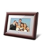 ViewSonic VFM1024W-11 10-Inch Digital Media Frame -Features Music, Video and Photos with High Resolution 1024x600 (Cherry wood)