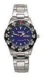 Aqua-Tek Dive Watch- Stainless Steel for Serious Divers Blue (330ft) Diver Watch