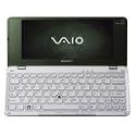Sony Vaio VGN-P11Z Ultra Slim PC Intel Atom (Z520) 1.33GHz 2048MB (1x2048MB) 60GB 8 inch UWXGA LCD WLAN BT WWAN Vista Home Premium (Intel GMA 500) (Green) (VGNP11Z/G.CEK)
