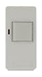 Leviton 16450-1AW DHC 1 Button, 1 Address, All On/All Off Wall Mounted Controller Uni-Base Face, White
