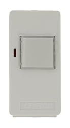 Leviton 16450-1AW DHC 1 Button, 1 Address, All On/All Off Wall Mounted Controller Uni-Base Face, White