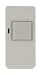 Leviton 16450-1AW DHC 1 Button, 1 Address, All On/All Off Wall Mounted Controller Uni-Base Face, White