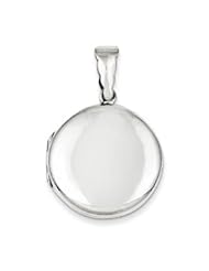 Genuine IceCarats Designer Jewelry Gift Sterling Silver 24Mm Locket