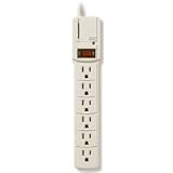 Phillips #203TV TV6Out Plastic Surge Strip