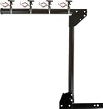 4-Bike Folding Carrier Rack for 2 Class III/IV Hitch Receivers