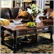 Rectangular Cocktail Table by Hooker Furniture - Black Rub-through finish ( ....