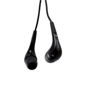 Electronics: Griffin EarThump Earphones  Black 