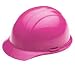 Hard Hat, Hi-Vis Pink, Cap Style, 4 Pt Suspension, Slide-Lock Adjustment, Lot 12