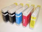 5 Brother Compatible Ink cartridges by 