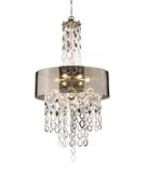 IMAGE OF ELK Lighting 14063-6 Parisienne 6 Light Two Tier Chandelier in Silver Leaf