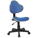 Blue Fabric Ergonomic Task Chair [BT-699-BLUE-GG]