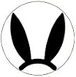 Martha Stewart Crafts Medium Punch: Bunny Ears