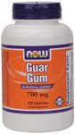 Guar Gum by NOW Foods -(700mg - 120 Capsules)