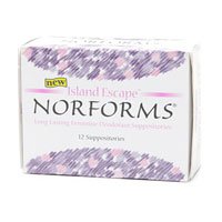 Norforms Feminine Deodorant Suppositories, Island Escape - 12 ea