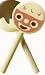 ERZI 14021 - Lolli-Eis Gesicht